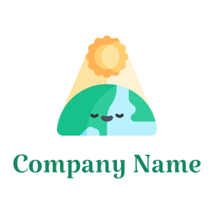 Earth logo on a White background - Abstracto