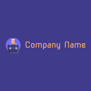 Briefcase logo on a Blue background - Empresa & Consultantes