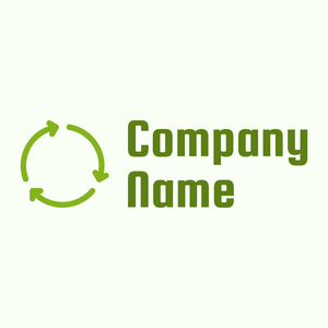Reuse logo on a Honeydew background - Environmental & Green