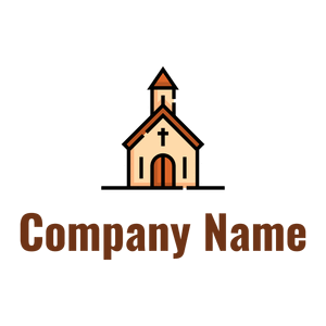 Church logo on a White background - Abstract