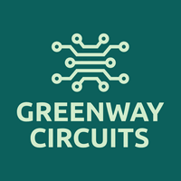 Logotipo de circuitos electrónicos - Computadora Logotipo