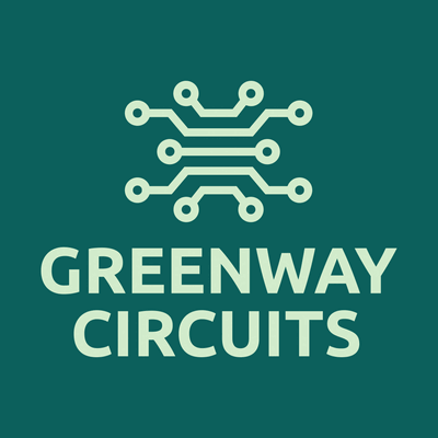 Electronic circuits logo - Technology