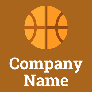 Supernova Basketball on a Golden Brown background - Sport