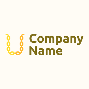 Chain logo on a Floral White background - Moda & Bellezza