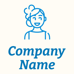 Bridesmaid logo on a White background - Moda & Bellezza
