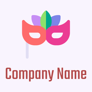 Bittersweet Carnival mask on a Magnolia background - Arte & Entretenimiento