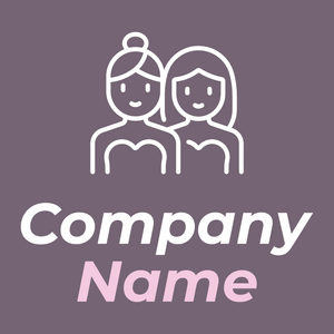 Same sex marriage logo on a Old Lavender background - Partnervermittlung
