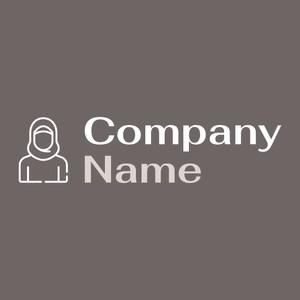 Islamic logo on a Dim Gray background - Moda & Beleza