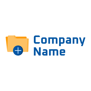 Add folder logo on a White background - Abstrait