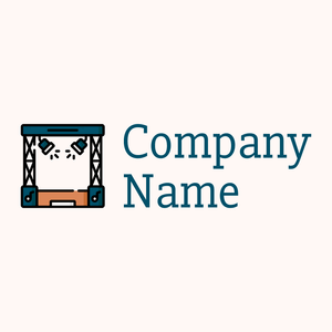 Stage logo on a Seashell background - Computer