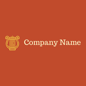 Harp logo on a Trinidad background - Divertissement & Arts