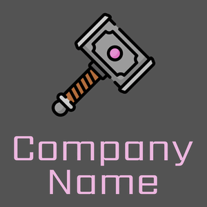 Hammer on a Mortar background - Abstrakt