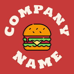 Burger on a Mahogany background - Alimentos & Bebidas