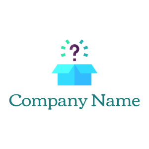 Box logo on a White background - Abstrait