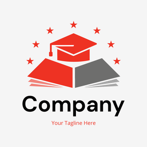 Red book education logo - Istruzione