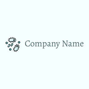 Infectious disease logo on a Azure background - Medical & Farmacia