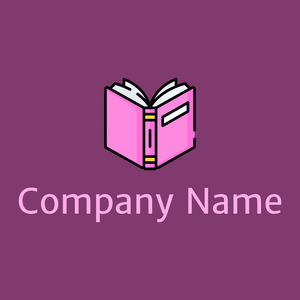 Pale Magenta Open book on a Camelot background - Venta al detalle