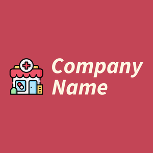 Drugstore logo on a Sunset background - Medizin & Pharmazeutik