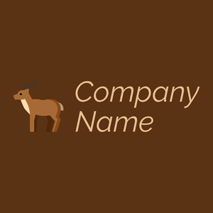 Antelope on a Baker's Chocolate background - Animales & Animales de compañía