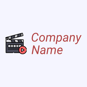 Clapboard on a Ghost White background - Entertainment & Kunst