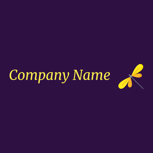 Dragonfly logo on a Christalle background - Animales & Animales de compañía