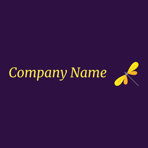 Dragonfly logo on a Christalle background - Dieren/huisdieren