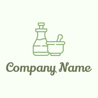 Apothecary on a Honeydew background - Medical & Pharmaceutical