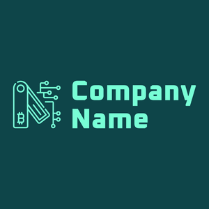 Crypto wallet logo on a green background - Empresa & Consultantes