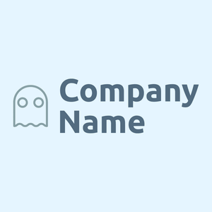 Phantom logo on a Alice Blue background - Abstracto