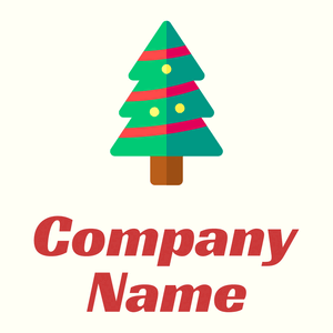 Christmas tree on a Ivory background - Juegos & Entretenimiento
