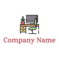 Workspace on a White background - Arredamento per la casa