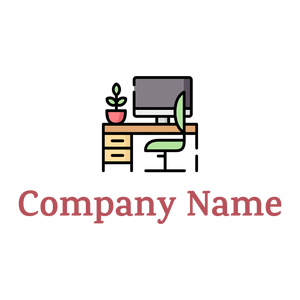 Workspace on a White background - Arredamento per la casa