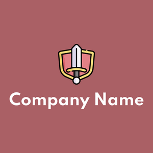 Sword logo on a Coral Tree background - Política