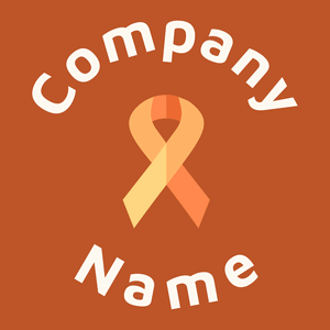 Ribbon logo on a Christine background - Architettura