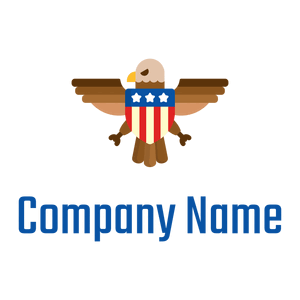 military Eagle on a White background - Politiek