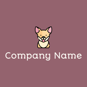 Chihuahua on a Mauve Taupe background - Animaux & Animaux de compagnie