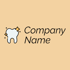 Tooth logo on a Tequila background - Medicina & Farmacia