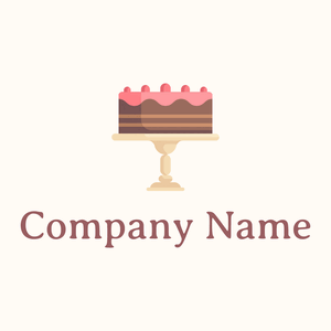 Dark Chestnut Cake on a Floral White background - Essen & Trinken