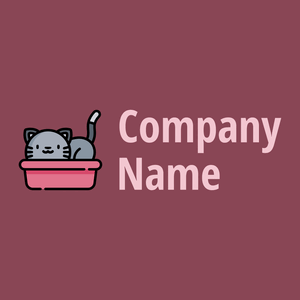 Cat box on a Solid Pink background - Animali & Cuccioli