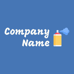 Paint logo on a Steel Blue background - Unterhaltung & Kunst