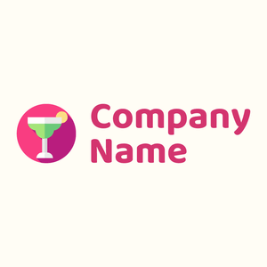 Pink Margarita on a Floral White background - Eten & Drinken