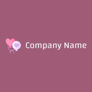 Pink Balloons logo on a pink background - Arte & Intrattenimento