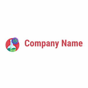 Flask logo on a White background - Medical & Farmacia