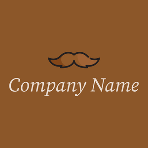 Moustache logo on a Rusty Nail background - Moda & Beleza