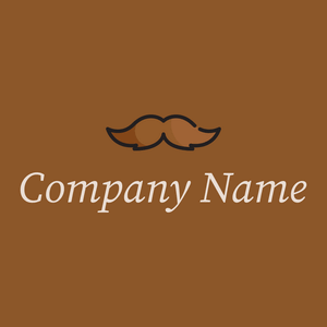 Moustache logo on a Rusty Nail background - Moda & Bellezza