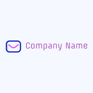 Mail inbox app logo on a Alice Blue background - Communications