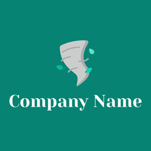 Twister logo on a Pine Green background - Landschaftsgestaltung