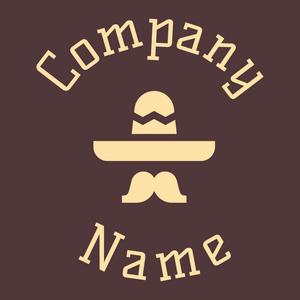 Mariachi logo on a Cocoa Bean background - Entretenimento & Artes