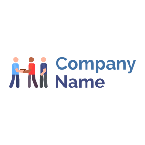 Donation logo on a White background - Abstrait