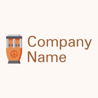 Peace Conga logo on a beige background - Caridade & Empresas Sem Fins Lucrativos